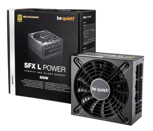 be quiet! 600W SFX L Power Gold BOX - 389388 - zdjęcie 3